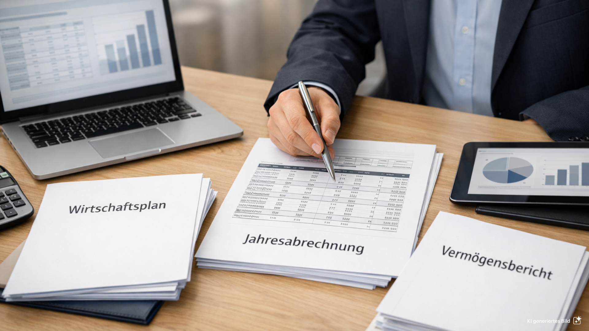 Aktuelle gesetzliche Anforderungen; Ordnungsmäßigkeit der Buchhaltung; Wirtschaftsplan, Jahresabrechnung und Vermögensbericht 