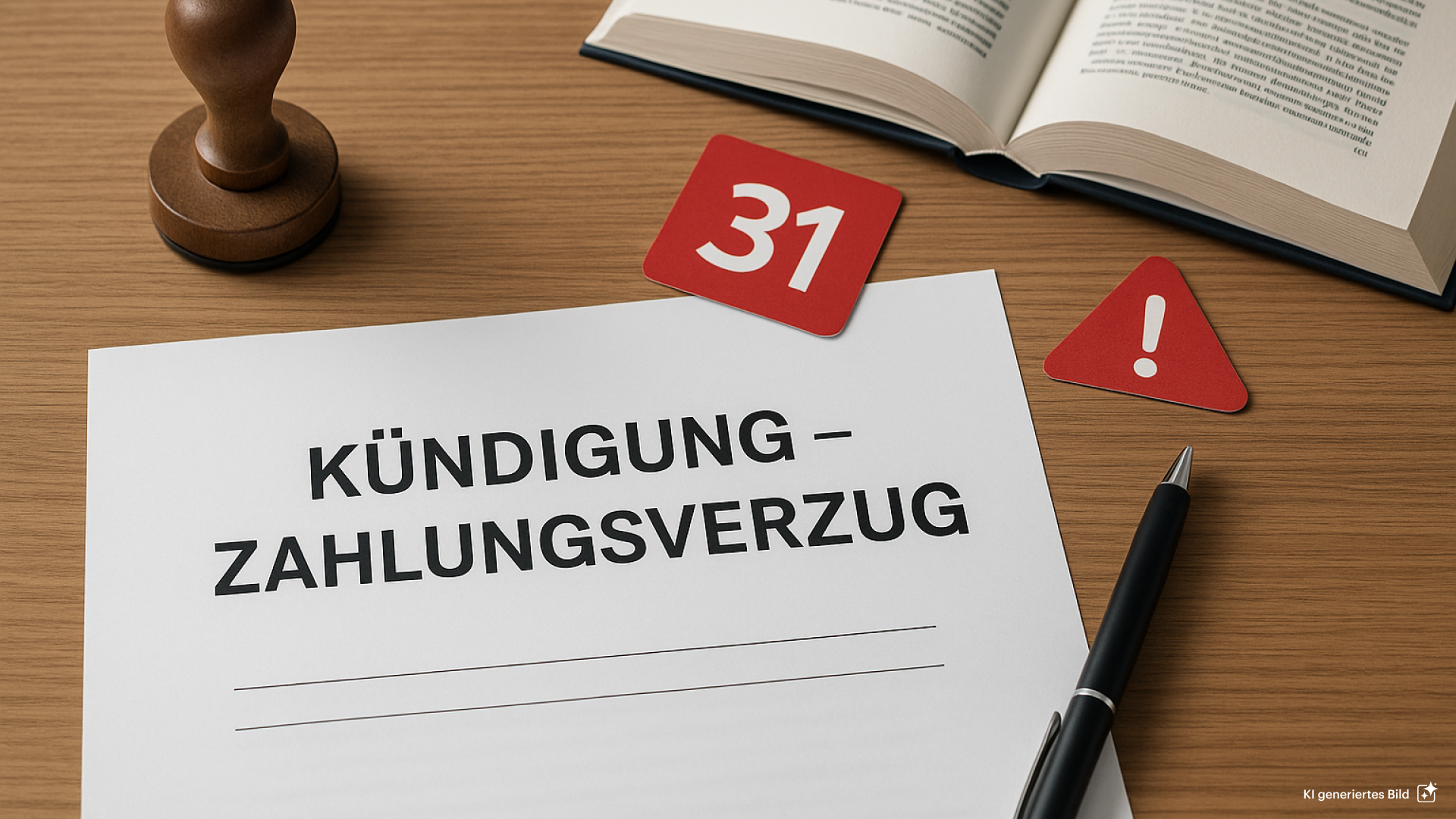 Mietrecht: Kündigung wegen Zahlungsverzug – Was Vermieter wirklich dürfen